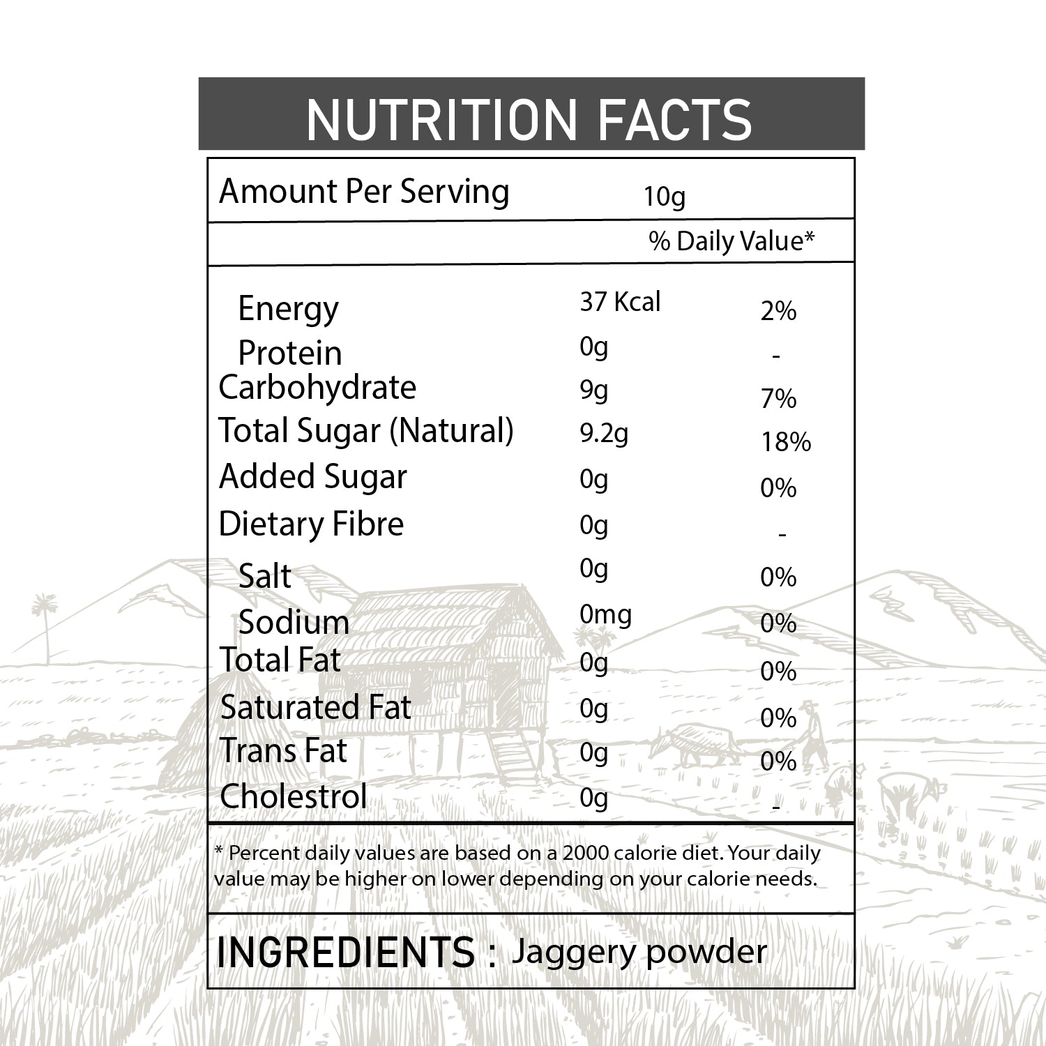 organicbite Jaggery powder