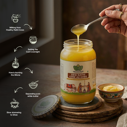 A2 Vedic Rathi Cow Ghee