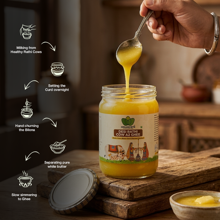 A2 Vedic Rathi Cow Ghee