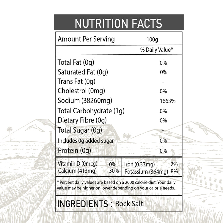 Organicbite Rock Salt - Sendha Namak